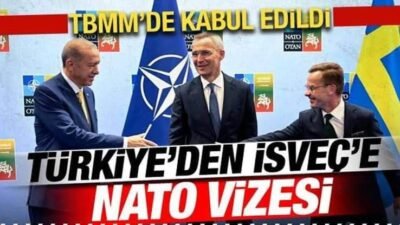 Söylenenler sadece birer tribün şov.! İsveç’in NATO’ya üyeliğinin kabulü Meclis