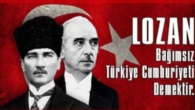 Lozan, Anadolu toprakları üzerinde batı hegemonyasını ve ağır ipoteği kaldıran,