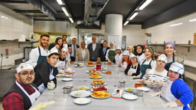 Alanya Belediyesi ve Alanya Üniversitesi iş birliğinde ‘Engelsiz Mutfak Atölyesi’