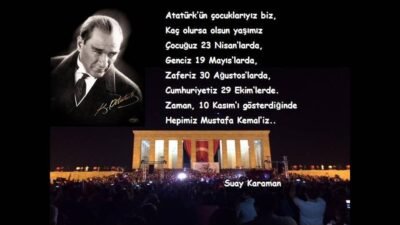 Eşsiz önderimiz Mustafa Kemal Atatürk’ün ölümü üzerine, 21 Kasım 1938