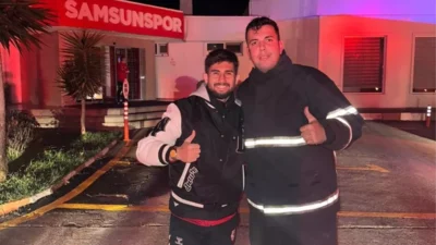 Reeder Samsunspor'un tesislerinde çıkan yangın hızla söndürüldü, futbolcular tedbiren dışarı