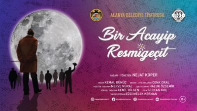 Alanya Belediye Tiyatrosu, sezonun ilk yeni oyunu Prömiyer Partisi’nden sonra