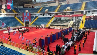 Trabzonspor Olağan Seçimli Genel Kurulu'nda Ertuğrul Doğan tek aday olarak