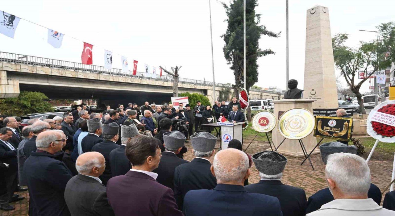 Bağımsızlık mücadelesinin iki lideri Antalya’da anıldı