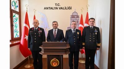 İçişleri Bakanlığı’nın Türkiye’nin Huzuru Projesi kapsamında düzenlenen Antalya’nın Huzuru Güvenlik