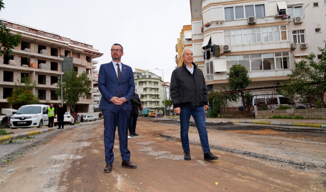 Alanya’nın en çok kullanılan ana arter yollarından olan Büyükhasbahçe Caddesi’nde