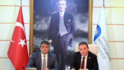 Antalya Büyükşehir Belediye Başkanı Muhittin Böcek, Belediye-İş ve Güvenlik İş