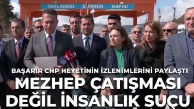 Suriye'nin Lazkiye bölgesinde Alevilere yönelik saldırıları incelemek için Hatay’a giden