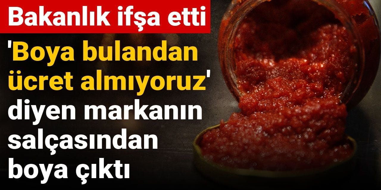 Tarım ve Orman Bakanlığı, taklit ve tağşiş yapanlar firmaları ve