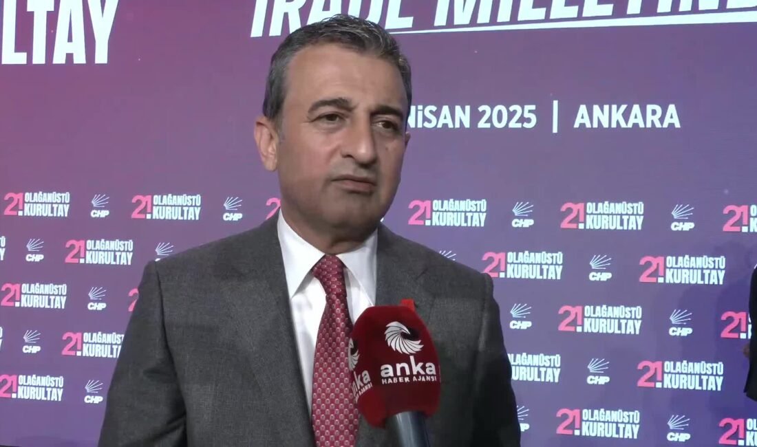 CHP Genel Başkan Yardımcısı Burhanettin Bulut, "Bu kurultay bizim kendi