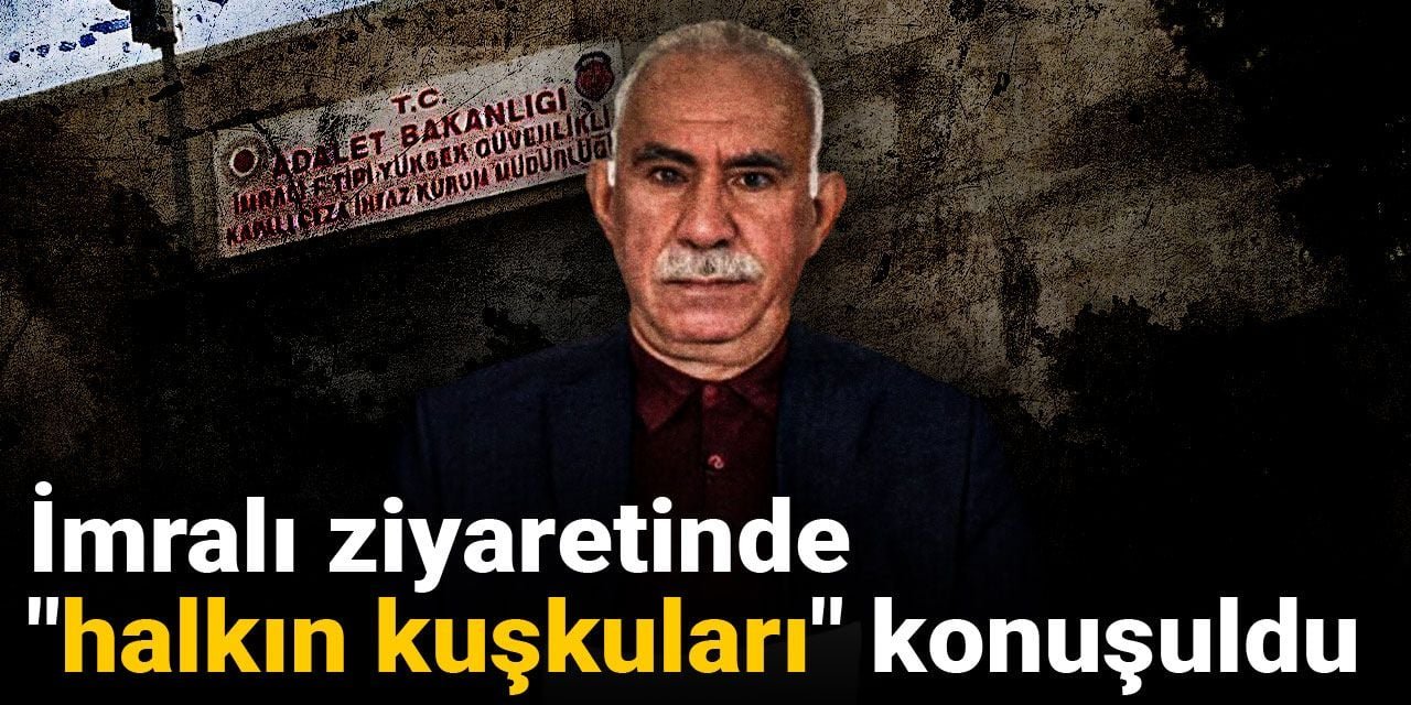 Bayramın ikinci günü ailesi, terör örgütü PKK Lideri Abdullah Öcalan