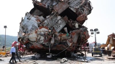 Zonguldak'ın Ereğli ilçesi açıklarında 19 Kasım 2023’te fırtına nedeniyle batan