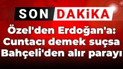 CHP Lideri Özgür Özel'in parti genel merkez binasında Gelecek Partisi