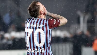 Süper Lig’in 30’uncu haftasında deplasmanda Fenerbahçe ile karşılaşan Trabzonspor aldığı