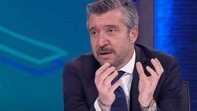 Eski futbolcu ve yorumcu Tümer Metin, tv100'deki programda şampiyonluk yarışı