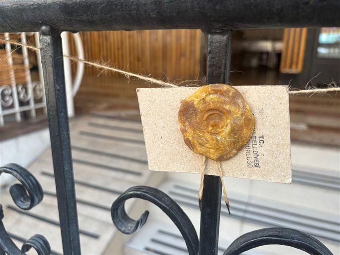 Alanya Belediyesi Zabıta Müdürlüğü ekipleri tarafından bir restoranda yapılan hijyen