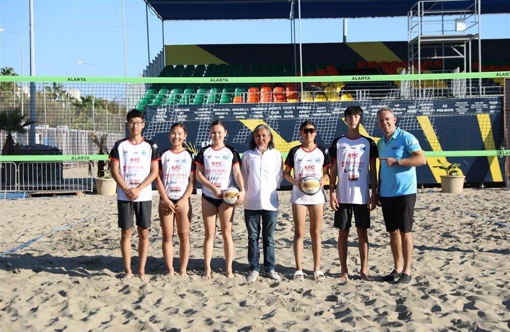 Moğolistan U16 Plaj Voleybolu Milli Takımı, yaklaşan Asya turnuvalarına hazırlanmak