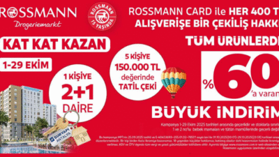 Rossmann 15’inci yılında “Kat Kat Kazan” kampanyasıyla ev sahibi yapıyor Sektörünün yenilikçi ve fark yaratan markası Rossmann Drogeriemarkt, yine bir