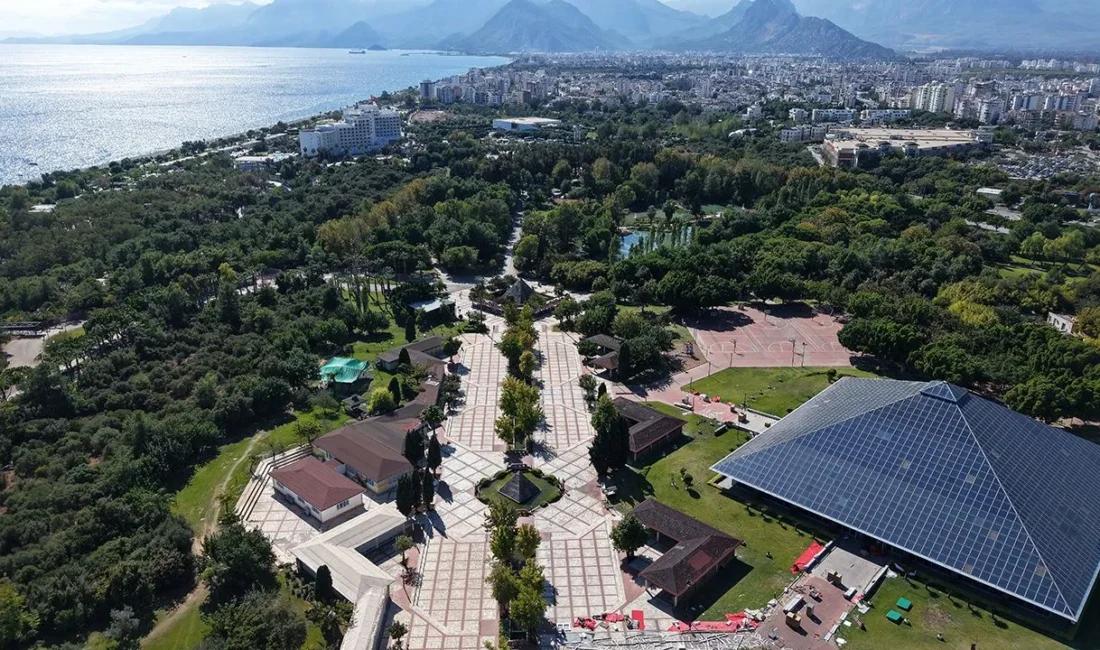 Antalya, Atatürk Kültür Parkı ile ilk kez uluslararası ‘Yeşil Bayrak’