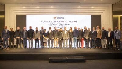 Alanya Belediyesi öncülüğünde hazırlanan 2026 Etkinlik Takvimi Basın Lansmanı gerçekleştirildi.