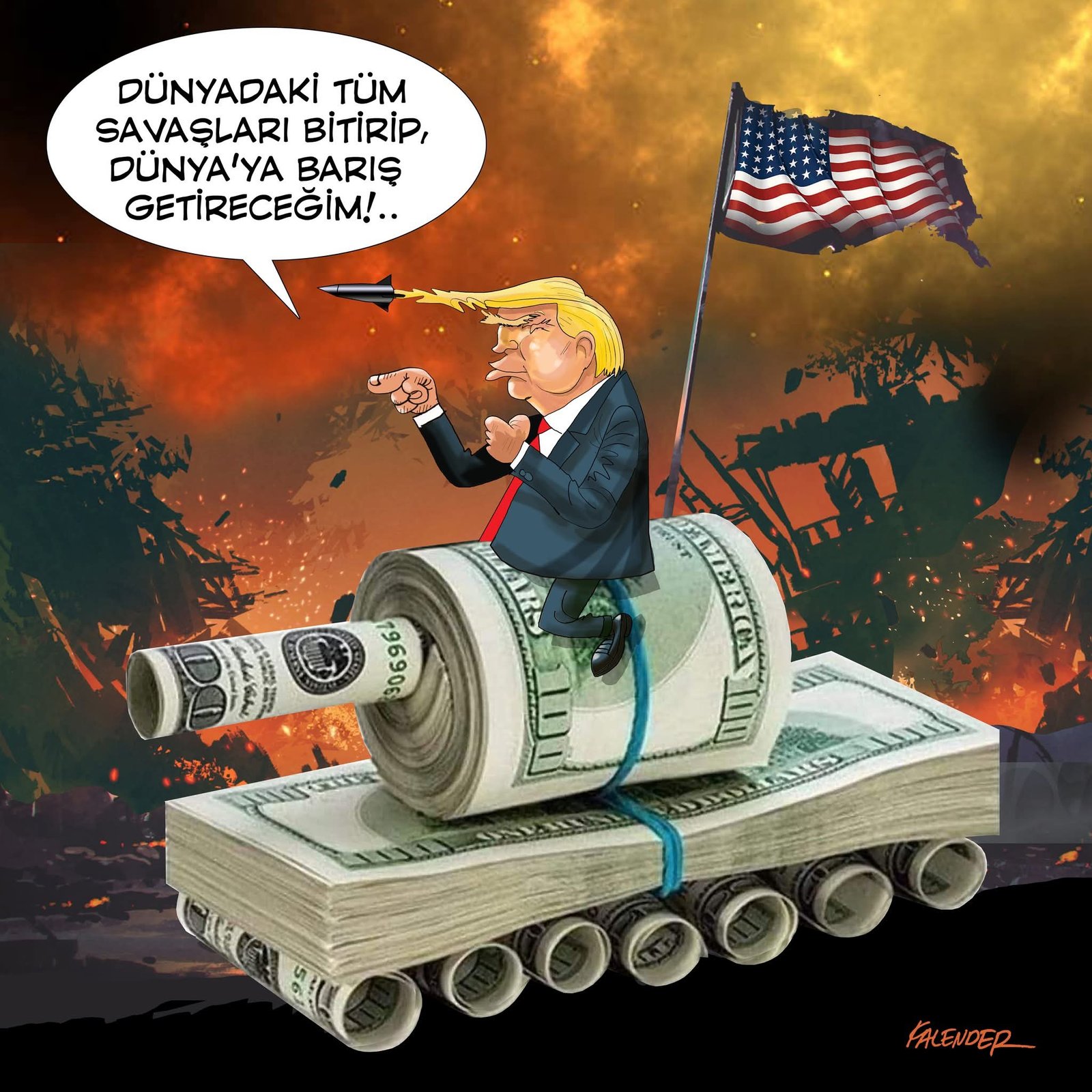 Trump. DÜNYA’NIN BAŞINA GELMİŞ EN BÜYÜK FELAKET…