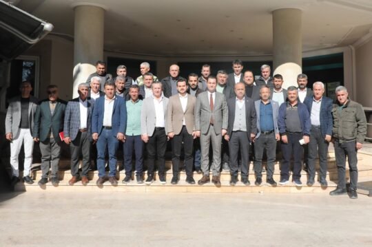 Ziyarette; Alanya Belediye Başkan Yardımcısı Nazmi Zavlak, Dernek Başkanı Rüştü