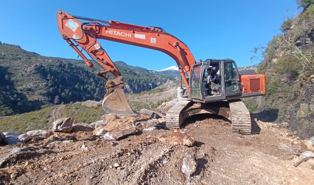 Antalya’da geçtiğimiz haftalarda etkili olan şiddetli yağış Alanya’da kırsal mahalle