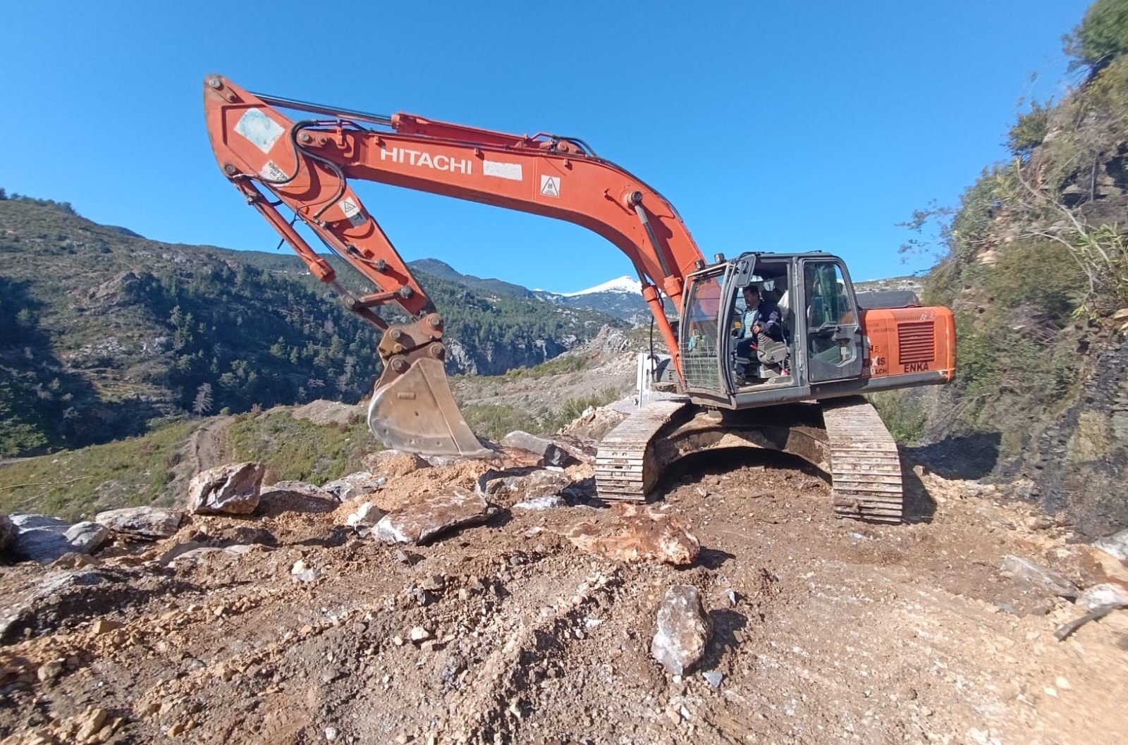 Antalya’da geçtiğimiz haftalarda etkili olan şiddetli yağış Alanya’da kırsal mahalle