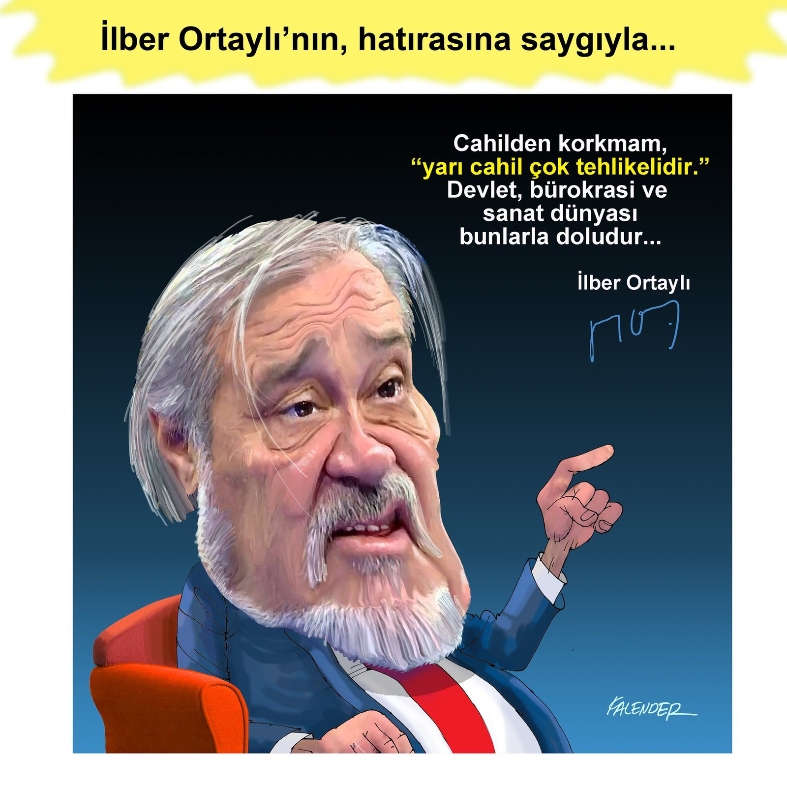 Büyük Türk, büyük tarihçi…