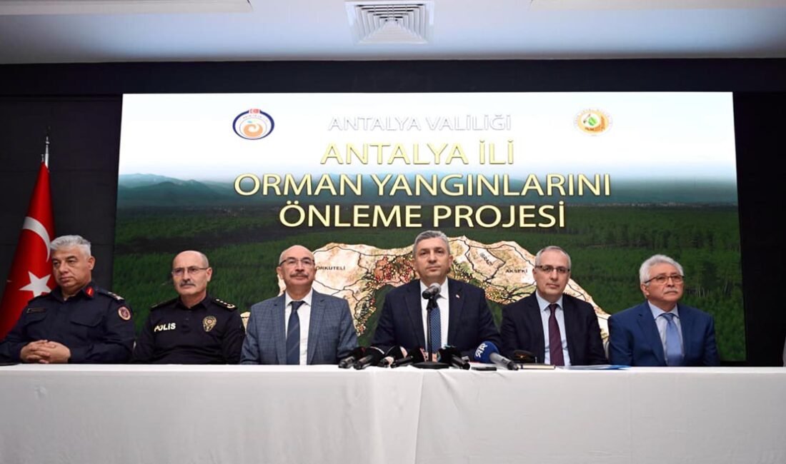 Antalya İli Yangın Önleme Projesi Tanıtım Toplantısı, Antalya Valisi Hulusi