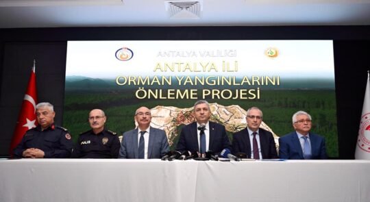 Antalya İli Yangın Önleme Projesi Tanıtım Toplantısı, Antalya Valisi Hulusi
