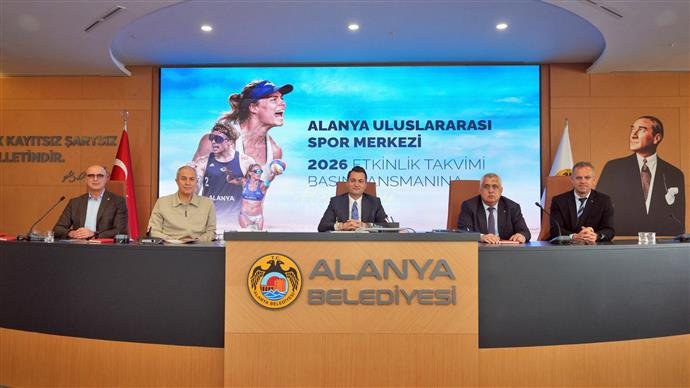 Alanya, 2026 yılında ulusal ve uluslararası çapta ev sahipliği yapacağı