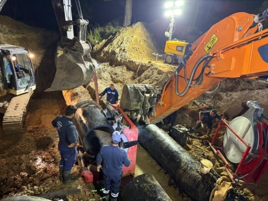 Ilıca ve Çolaklı’da 3 noktada yoğun çalışma Antalya Büyükşehir Belediyesi