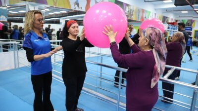 Günlük yaşamı kolaylaştıracak egzersizler anlatıldı Antalya Büyükşehir Belediyesi, 11 Nisan