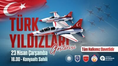 SOLOTÜRK Konyaaltı’nda nefes kesecek Antalya Büyükşehir Belediyesi, 23 Nisan Ulusal