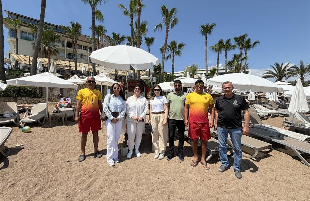Alanya’da dünya genelinde 50 ülkede uygulanan Mavi Bayrak programının denetimleri
