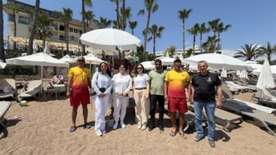 Alanya’da dünya genelinde 50 ülkede uygulanan Mavi Bayrak programının denetimleri