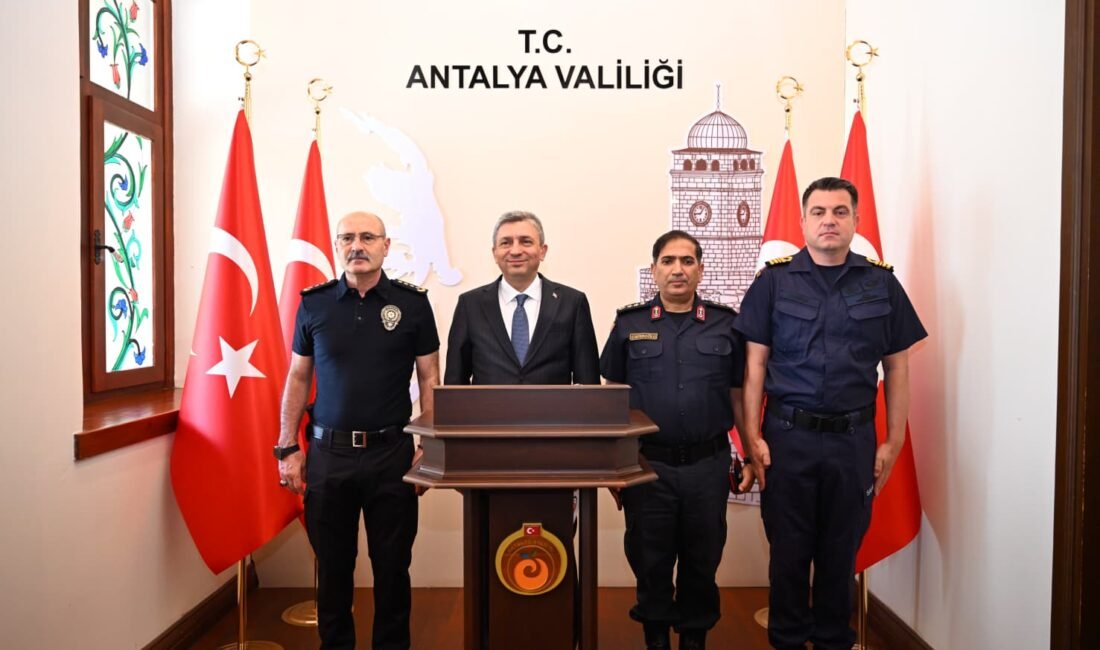 Nisan Ayı Güvenlik ve Asayiş Bilgilendirme Toplantısı’nın ardından basın mensuplarının