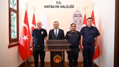 Nisan Ayı Güvenlik ve Asayiş Bilgilendirme Toplantısı’nın ardından basın mensuplarının