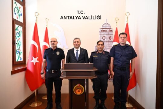 Nisan Ayı Güvenlik ve Asayiş Bilgilendirme Toplantısı’nın ardından basın mensuplarının