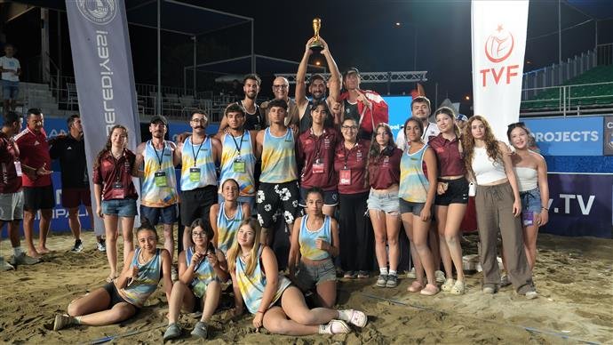 Alanya Belediyesi’nin ev sahipliğinde gerçekleştirilen CEV Plaj Voleybolu Milletler Kupası