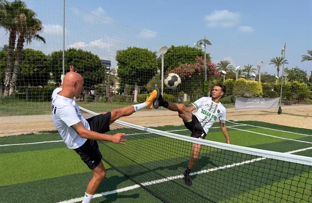 Alanya’da bu yıl 6. kez düzenlenen Geleneksel Alanya Futnet Ayak
