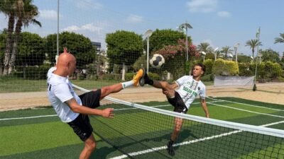 Alanya’da bu yıl 6. kez düzenlenen Geleneksel Alanya Futnet Ayak