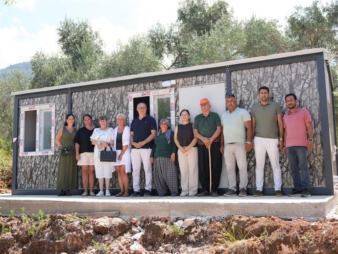 Alanya Belediyesi ile yabancı hayırseverlerin el ele verdiği dayanışma örneği,