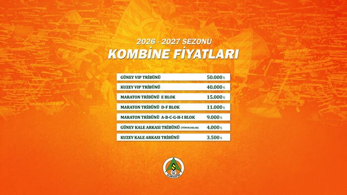 Corendon Alanyaspor’umuzun 2026-2027 sezonunda Alanya Oba Stadyumu’nda oynayacağı Süper Lig