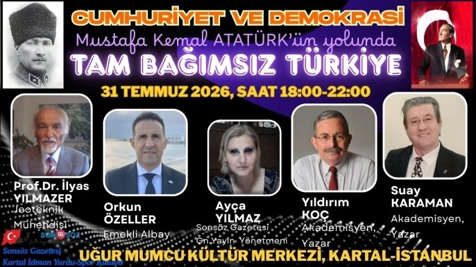 Türkiye’de Sonsöz Gazetesi’nin organize ettiği “Cumhuriyet ve Demokrasi Tarihimiz / Tam