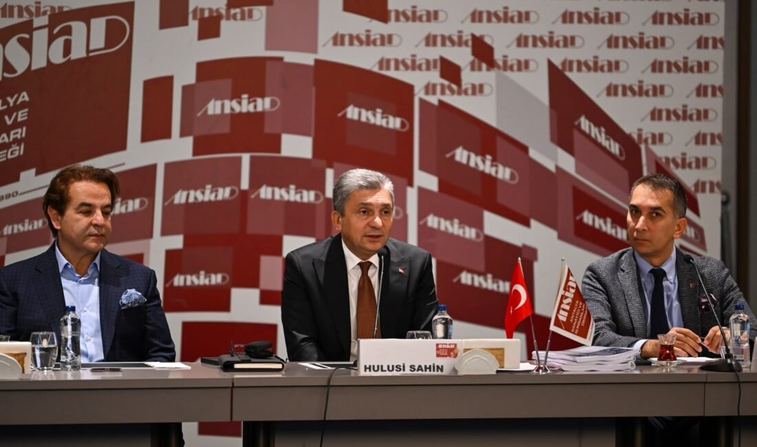 Vali Hulusi Şahin, Antalya Sanayici ve İş İnsanları Derneği (ANSİAD)