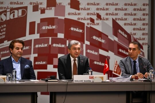 Vali Hulusi Şahin, Antalya Sanayici ve İş İnsanları Derneği (ANSİAD)