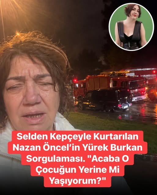 İstanbul’da etkili olan sağanak yağış nedeniyle Göktürk-Kemerburgaz yolunda mahsur kalan